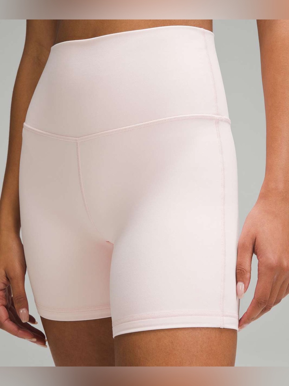 LIKE NEW Lululemon Strawberry Milkshake Align High Rise Short 6”